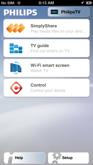 Captura de pantalla del iPhone 1