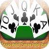 Texas Hold 'em or Fold 'em - Poker Trainer em 150 tft