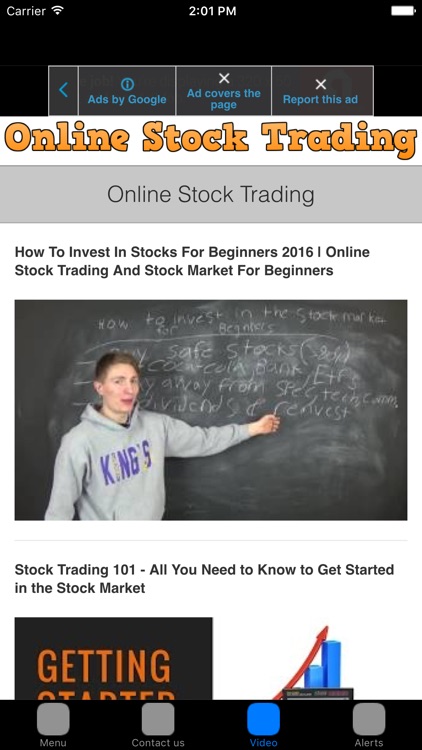 What are some tips for trading online stocks?