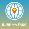 Burkina Faso Map - Offline Map, POI, GPS, Directions burkina faso map 