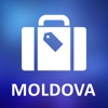 Moldova Detailed Offline Map moldova map 