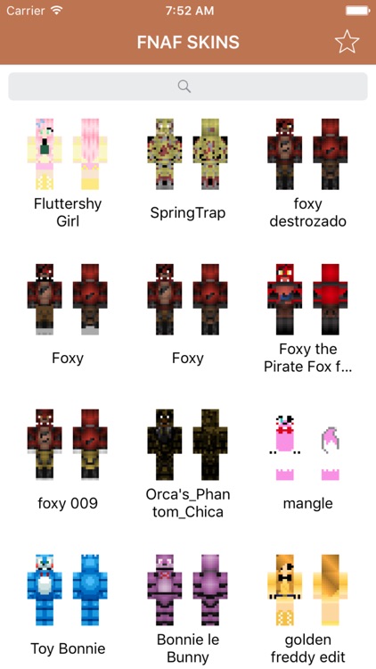 FNaF: Movie - Foxy the pirate Minecraft Skin