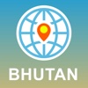 Bhutan Map - Offline Map, POI, GPS, Directions bhutan map 