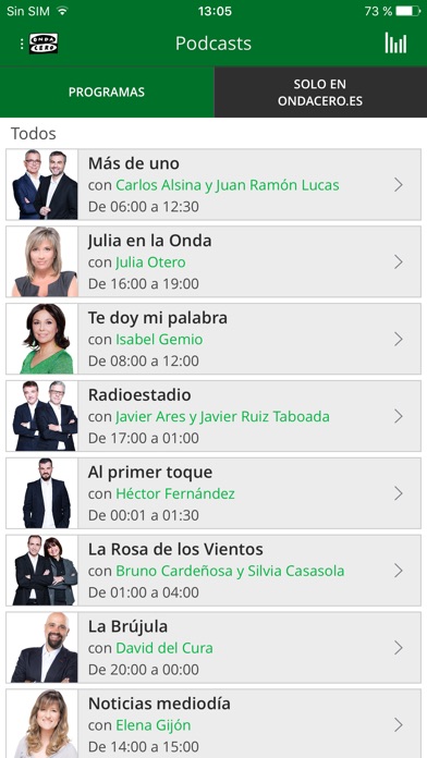 Captura de pantalla del iPhone 2