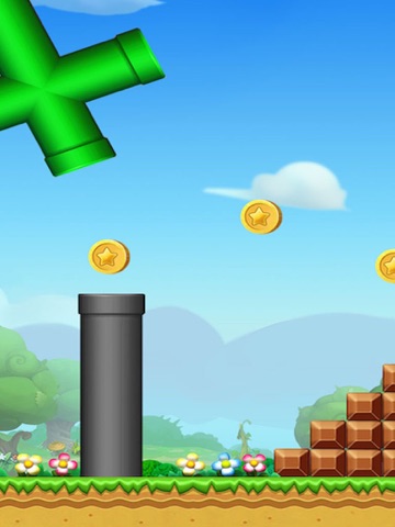 Screenshots of Super Bird Adventure: Run and Jump Flappy Free Games for Kids by Top Fun 2 for iPad