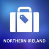Northern Ireland, UK Detailed Offline Map northern ireland map 
