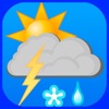 Gewitter-lokale Wetter