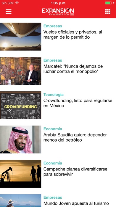 Captura de pantalla del iPhone 2