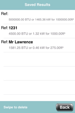 Radiator / BTU Calculator screenshot