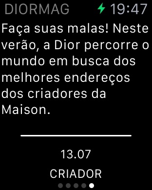 Captura de tela do iPhone 2