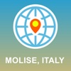 Molise, Italy Map - Offline Map, POI, GPS, Directions molise italy map 