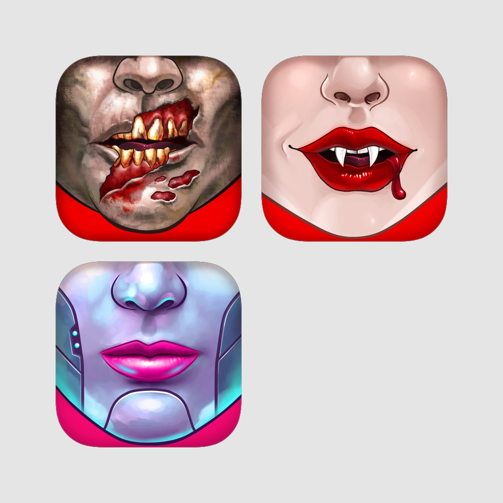 App Insights Monsterfy Halloween Pack Vampire Robot And Zombie
