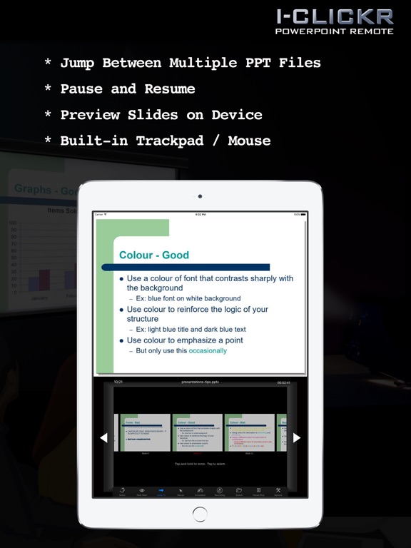 Captura de pantalla del iPad 3