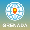 Grenada Map - Offline Map, POI, GPS, Directions grenada map 