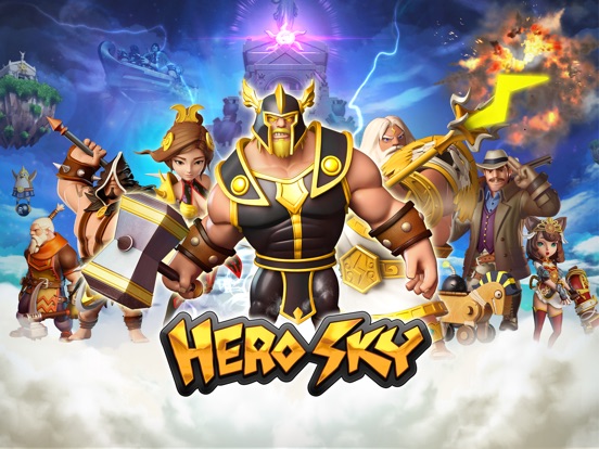 Hero Sky: Epic Clash на iPad