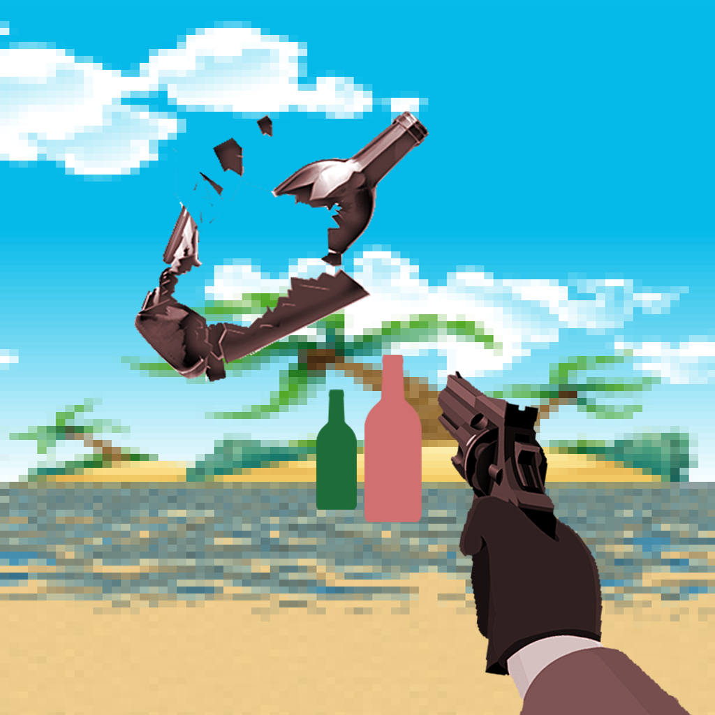 A Bottle Shoot Game App Icon