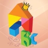 Tangram Puzzle für Kids: das Alphabet