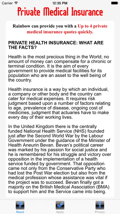 Private Medical Insurance Uk By Rainbow Ltd Private Medical Insurance Uk