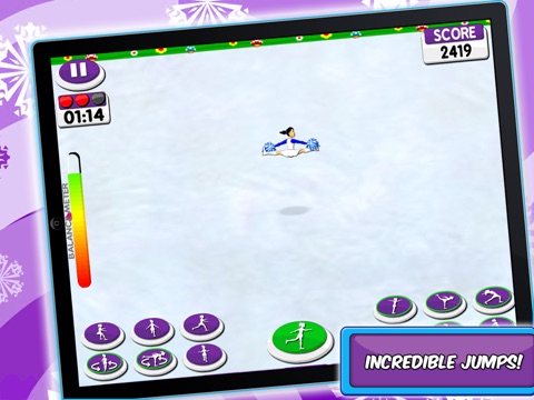 Figure Skating Game - Play Free Fun Ice Skate & Dance Girl Sports Gamesのおすすめ画像3