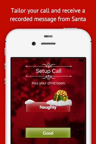 Call Santa - naughty nice call screenshot