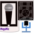 MegaMic Microphone Megaphone AUX