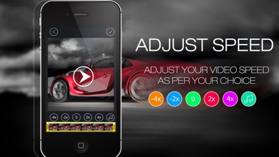 Screenshots of SpeedPro - Make Slow and fast motion video for iPhone
