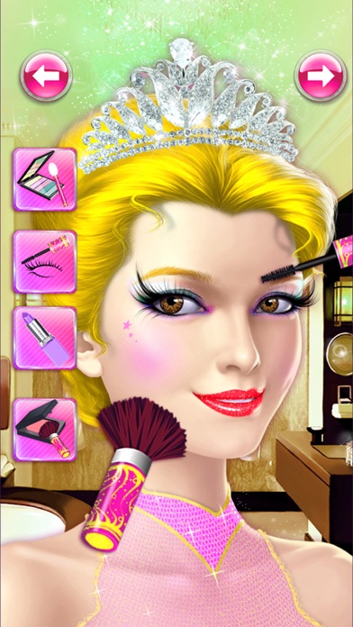 公主的皇家奢华美容沙龙 - 女生化妆换装游戏