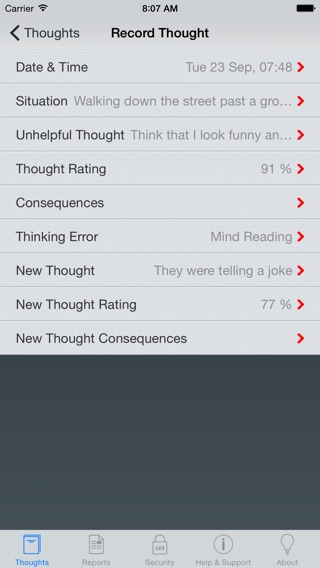iPhone Screenshot 1