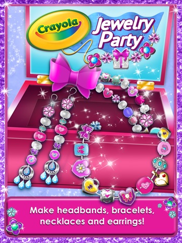 crayola bead maker jewelry ipad app schermafdrukken