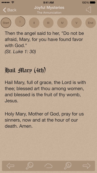 Scriptural Rosary screenshot1