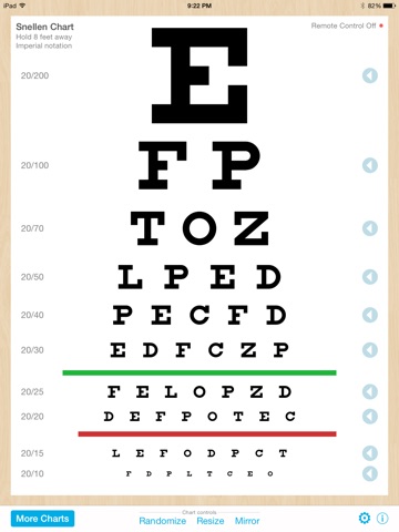 2020 vision test