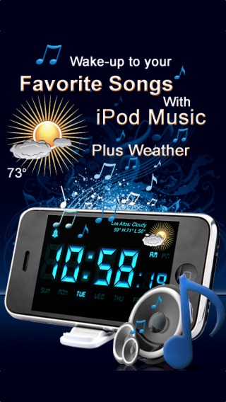 my alarm clock weather pop up sstops alarm