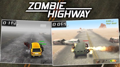 Screenshots of Zombie Highway for iPhone