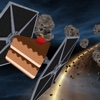 Planetoid Sterne - Kuchen Raum Kriege