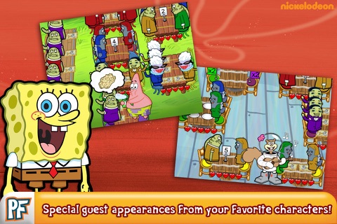 spongebob diner dash app