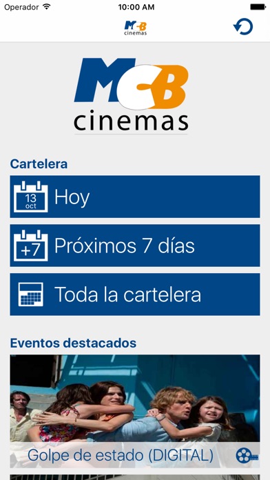 Captura de pantalla del iPhone 1
