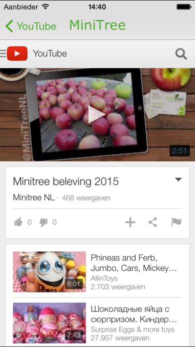 iPhone schermafbeelding 5