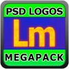 Logo Templates Mega Pack! for Adobe Photoshop with PSD Files