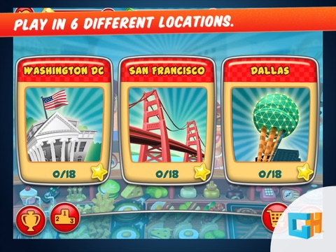 Screenshots of Tap-to-Cook for iPad