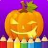 Halloween Malbuch für Kleinkinder: Kinder Zeichnen und Malen Spiele für Kinder