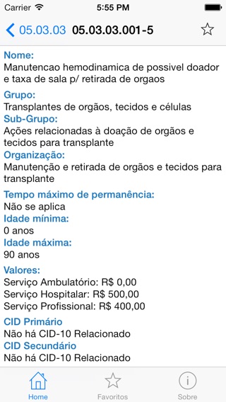 Captura de tela do iPhone 5