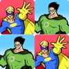 Super Heroes : Free Matching Games for Preschool Boys