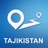 Tajikistan Offline GPS Navigation & Maps tajikistan map 