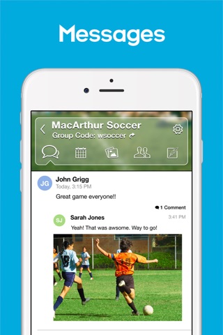 TeamReach – Your Team App screenshot