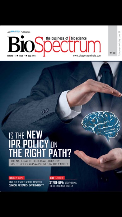 Bio Spectrum Magazine screenshot1