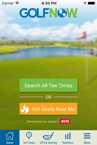GolfNow Book TeeTimes Golf GPS screenshot