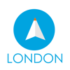 ロンドン(イギリス)旅行者のためのガイドアプリ 距離と方向ナビのPilot(パイロット)