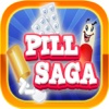 Pill Saga - Pill Strategy Game – Swipe and Match Pills aids pill 