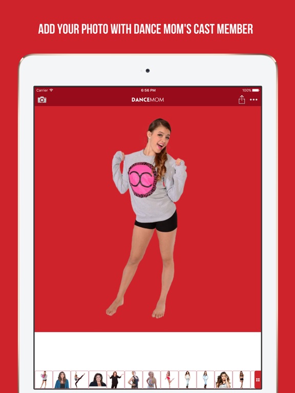 Screenshots of Add your photo with your favorite cast member - Dance Moms edition for iPad