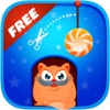 Cute Cat & The Rope - Physics Puzzle physics